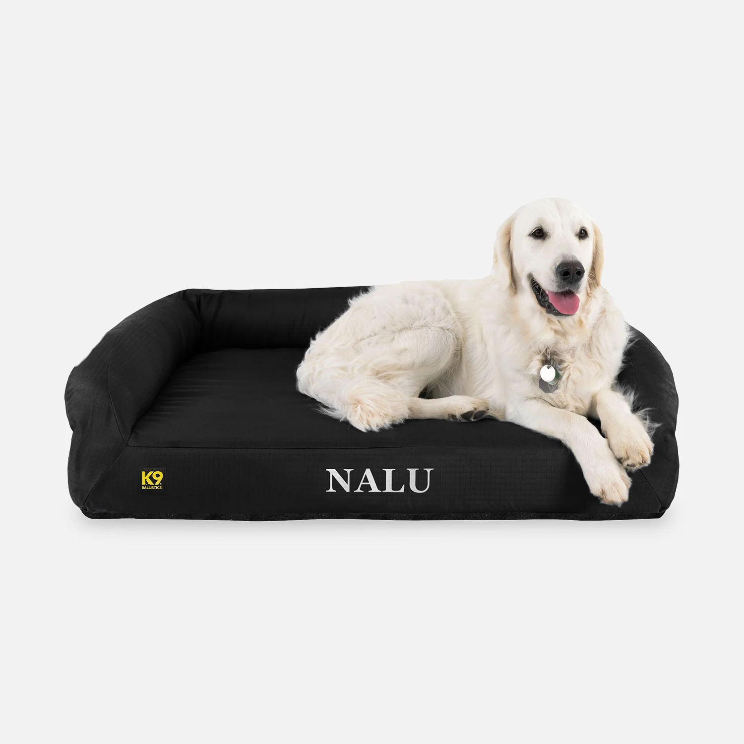 Tough Ripstop™ Rectangle Bolster Orthopedic Dog Bed - Image 9