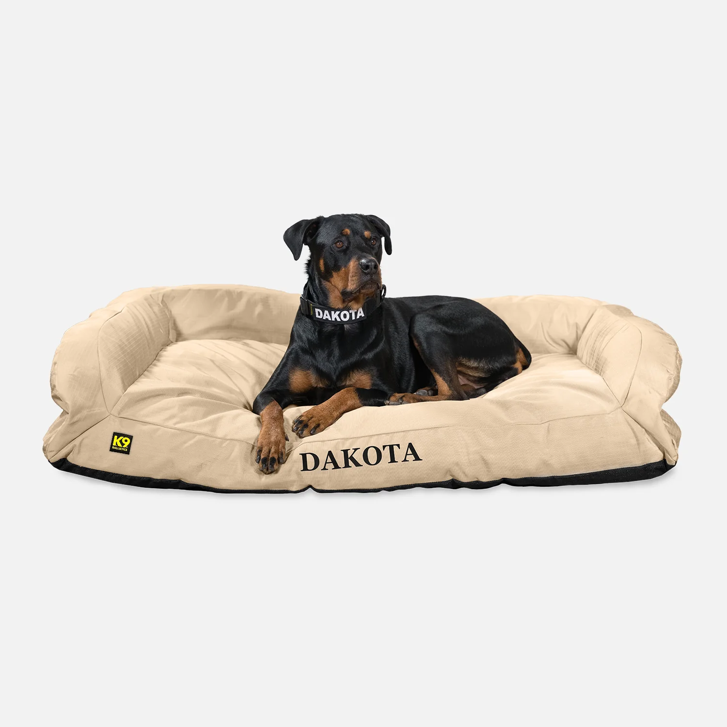Tough Ripstop™ Rectangle Bolster Pillow Dog Bed - Image 11